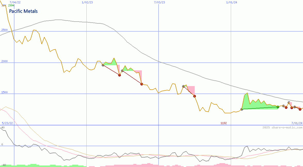 Pacific Metals Co Ltd