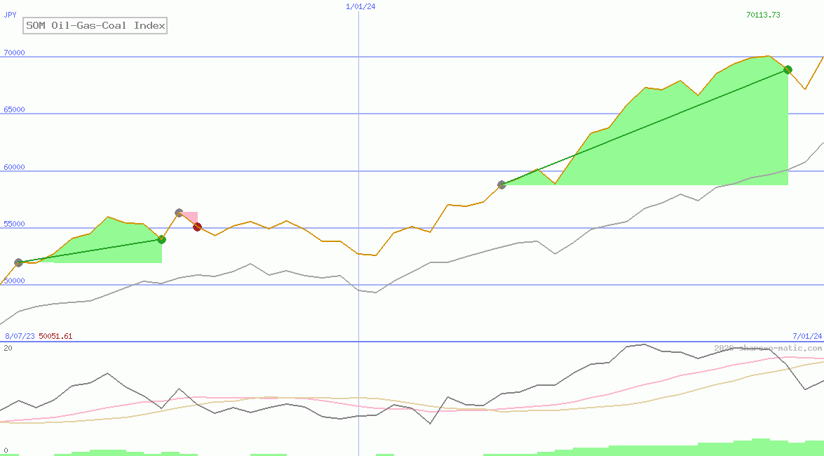 SOM Oil-Gas-Coal Index